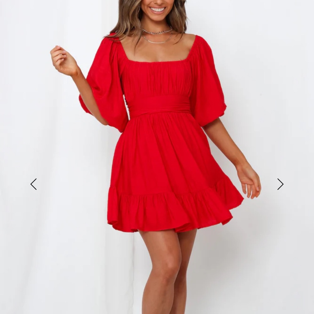 Hello Molly Red Dress